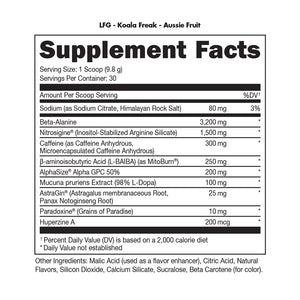 Bucked Up LFG Pre-Workout