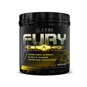 Fury Black Pre-Workout by Core Nutritionals