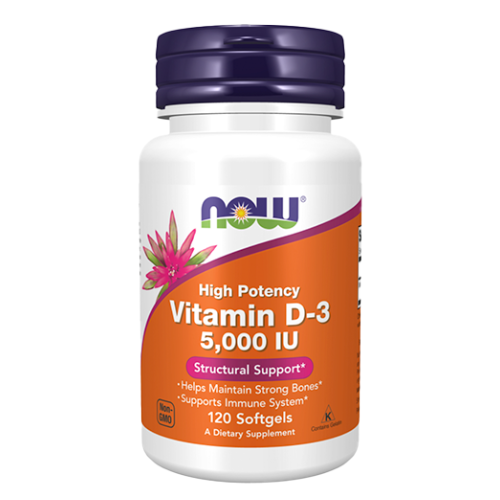 Vitamin D-3 5,000IU - Now Foods