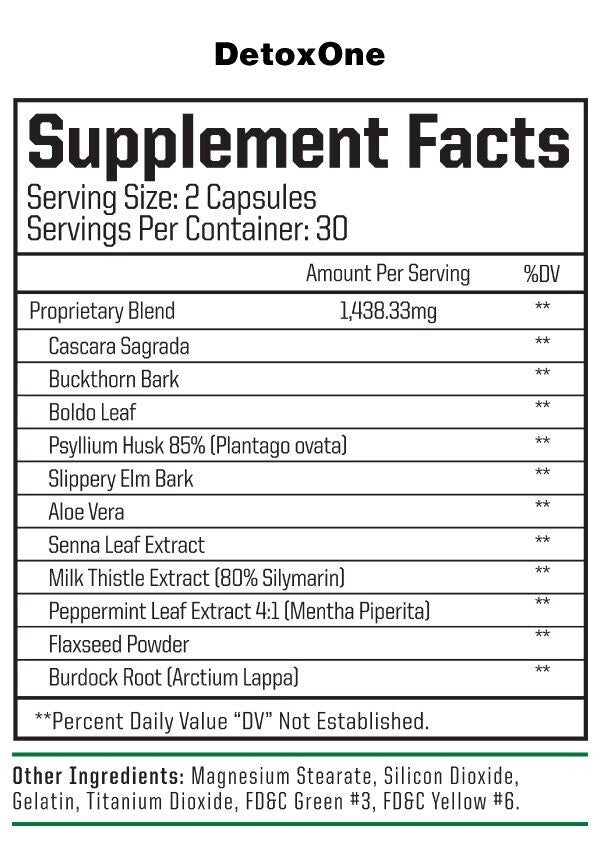 DetoxONE by NutraONE