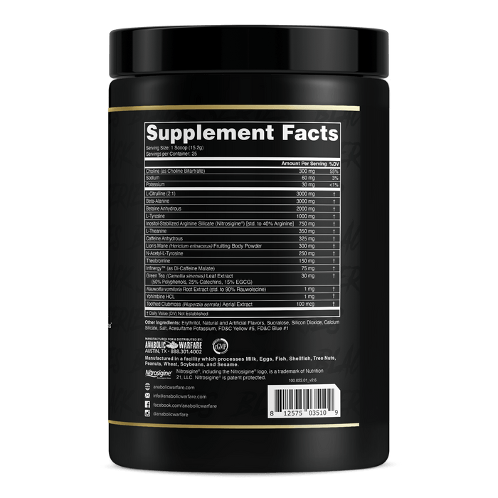 Anabolic Warfare - Maniac