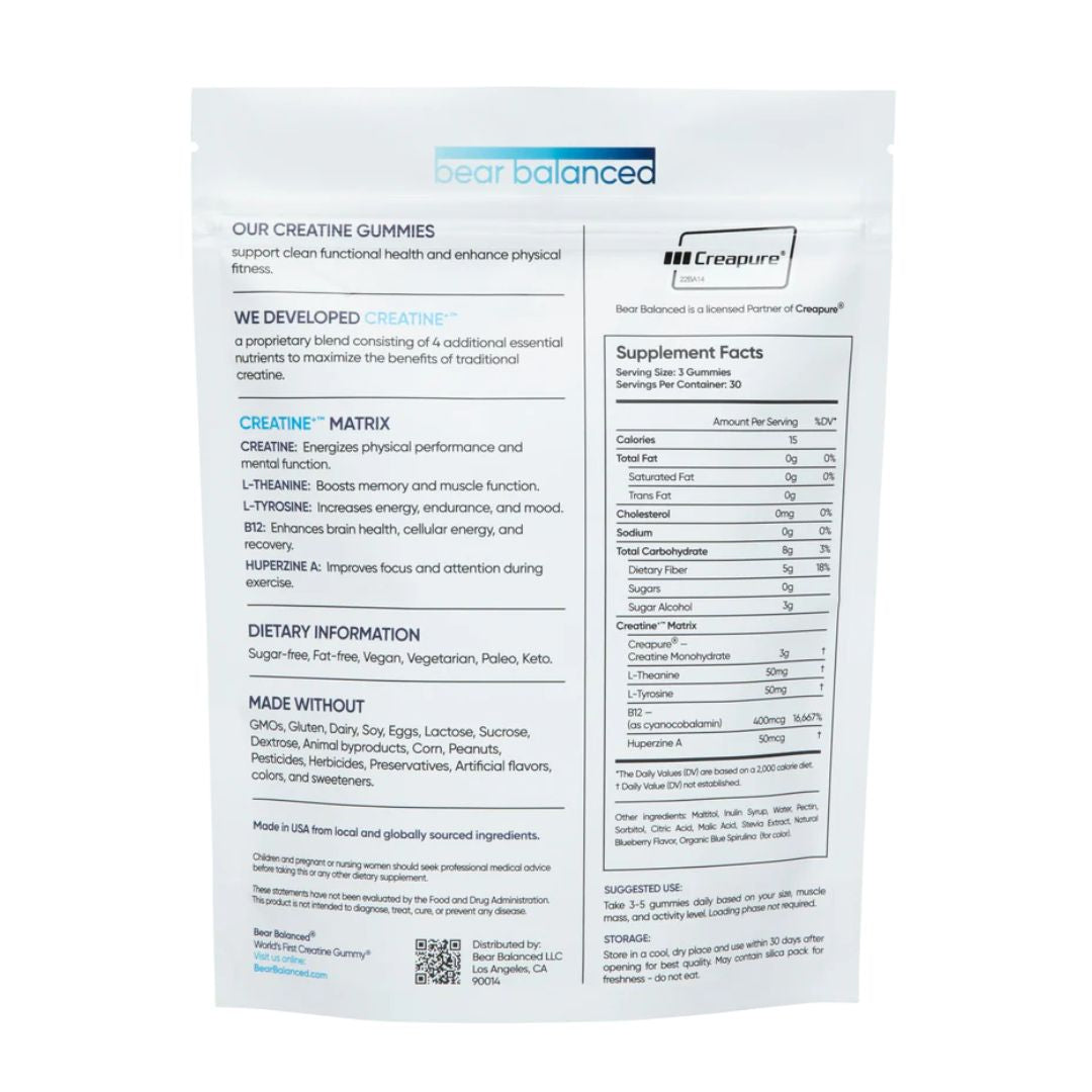 Bear Balanced Creatine Gummies