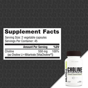 Choline Bitartrate by Nutrabio