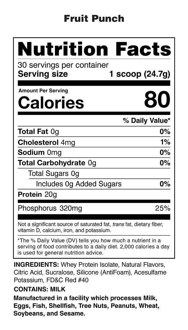 IsolateOne Clear by NutraOne