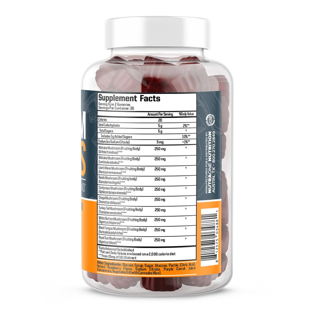 NutraOne Mushroom Gummies