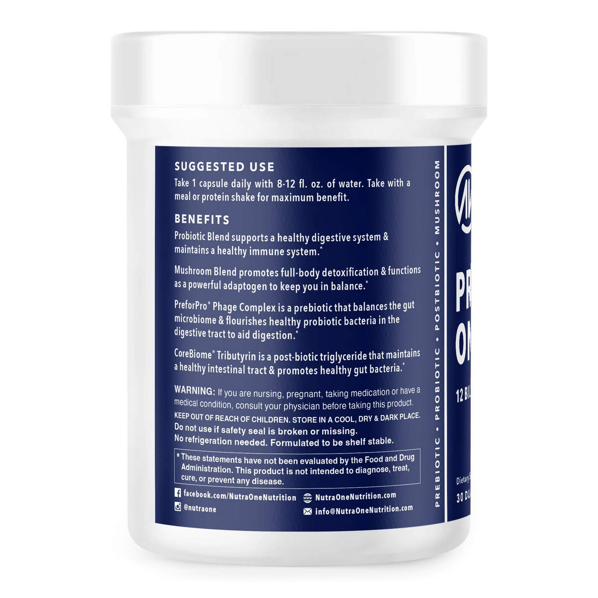 ProbioticOne+ By NutraONE