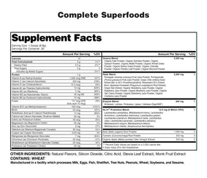 Complete Superfoods Powder by Nutraone