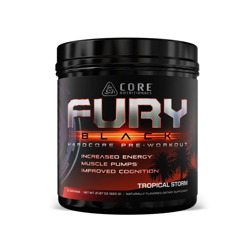Fury Black Pre-Workout by Core Nutritionals
