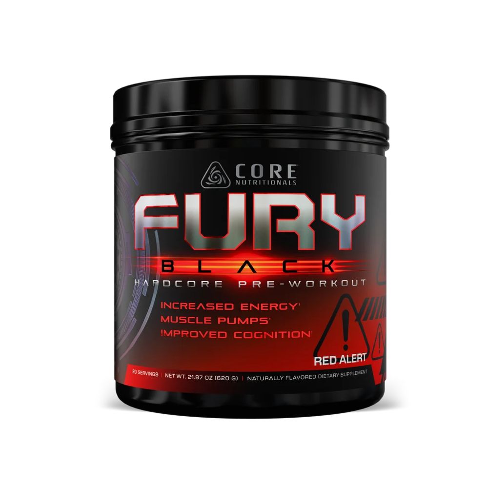 Fury Black Pre-Workout by Core Nutritionals