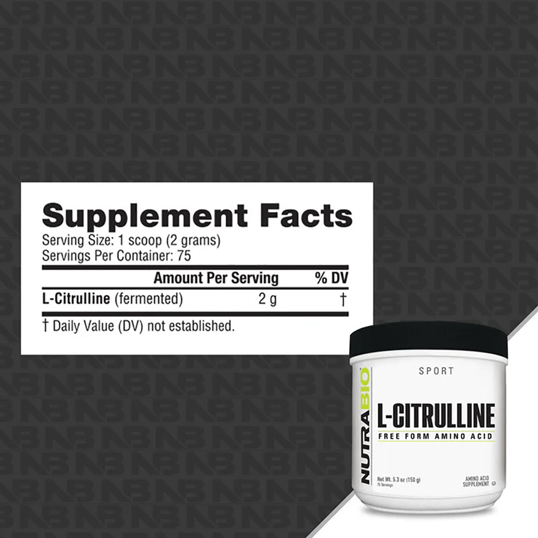 Citrulline by Nutrabio