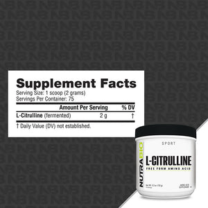 Citrulline by Nutrabio