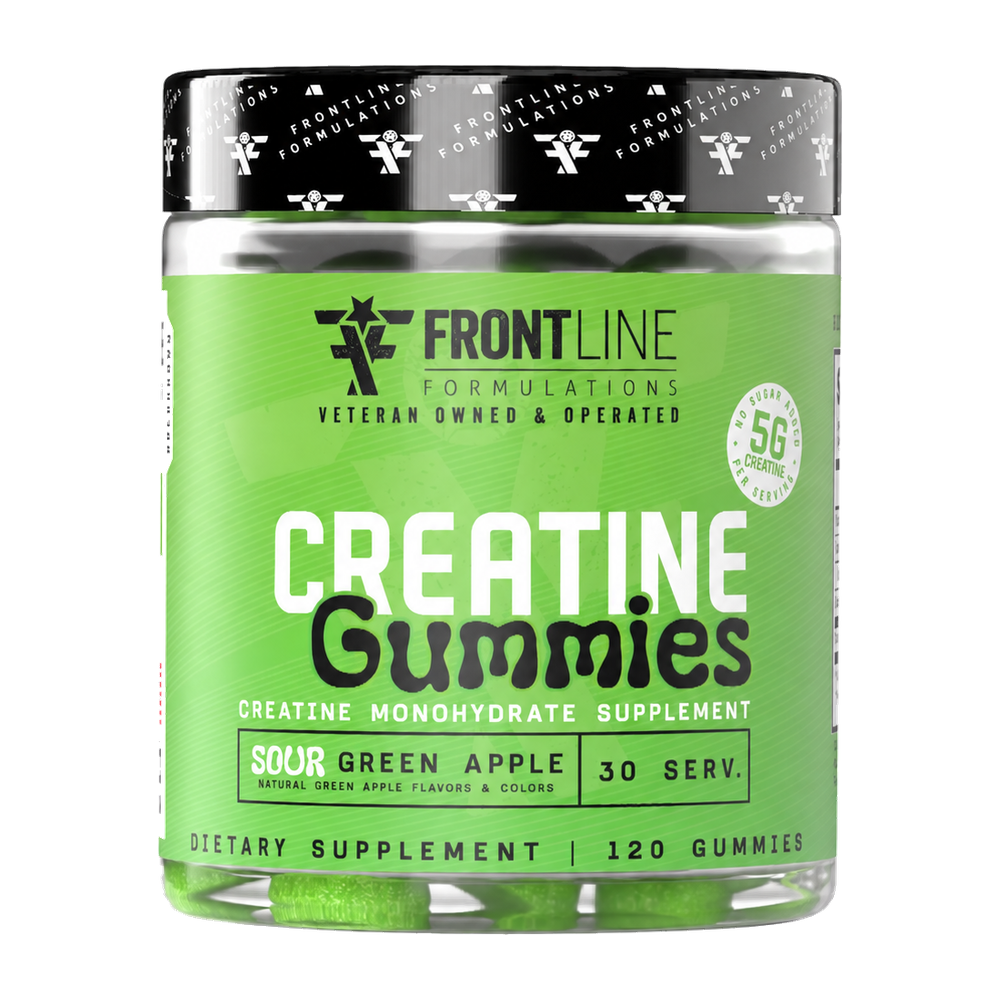 Frontline Creatine Gummies - Sour Green Apple