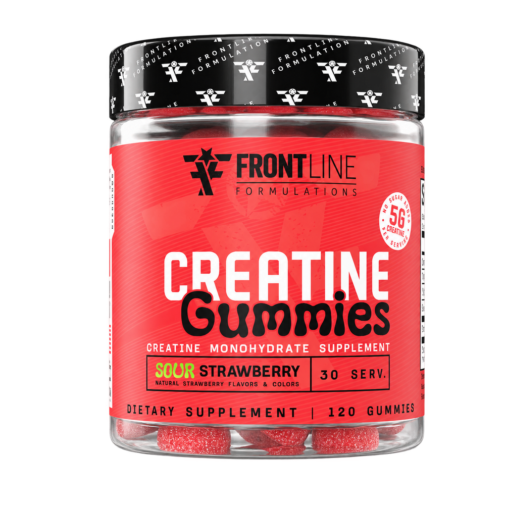 Frontline Creatine Gummies - Sour Strawberry