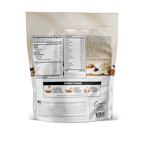 Core Nutritionals PUDD'N Chocolate Chip Cookie Dough Supplement Facts