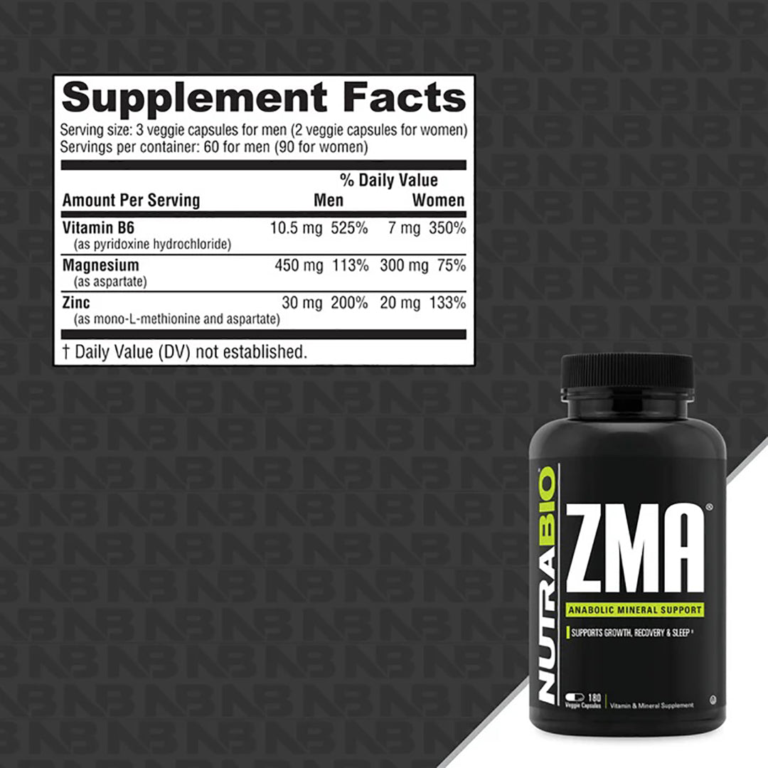ZMA by Nutrabio